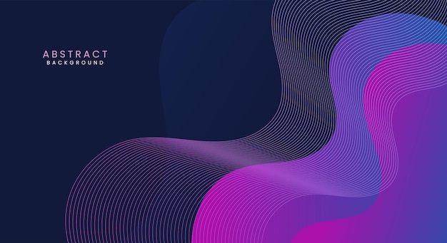abstract modern wavy background