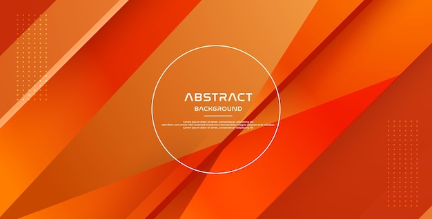 abstract modern yellow orange gradient diagonal stripe with shadow and light background