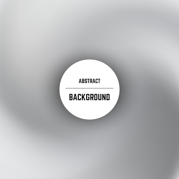 Abstract monochrome background with swirl effect and circle in center Vector illustrationxA