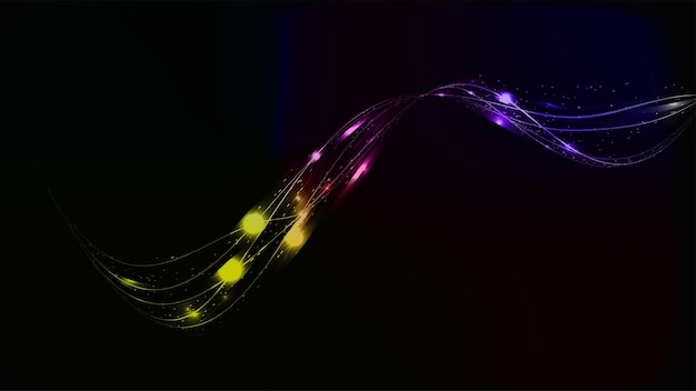 Abstract multicolored beautiful digital modern magical shiny electric energy laser neon texture