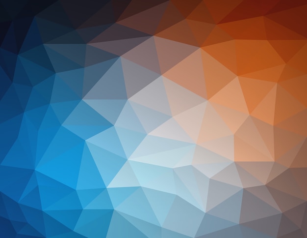 abstract nature geometric triangular low poly background