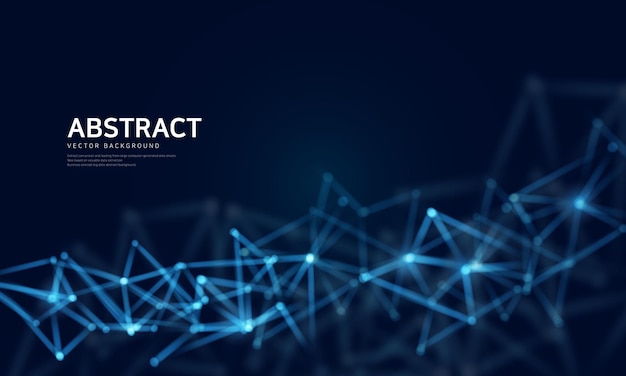 Abstract network activation background