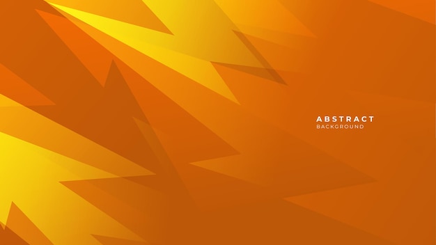 Abstract orange background with 3d modern trendy fresh color for presentation design flyer social media cover web banner tech banner