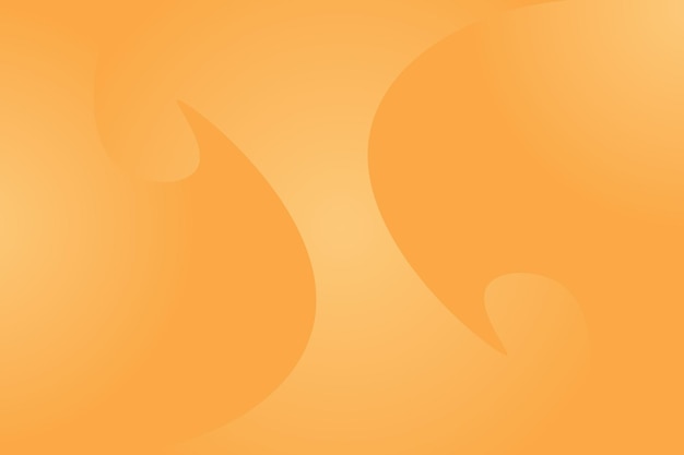 Abstract orange glowing background with gradient waves shape elements effect