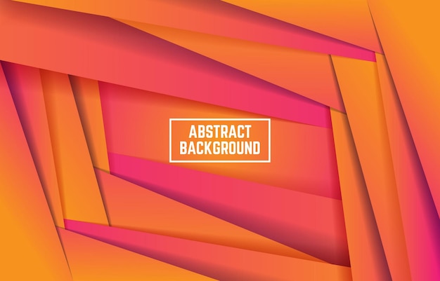 Abstract orange gradient background design
