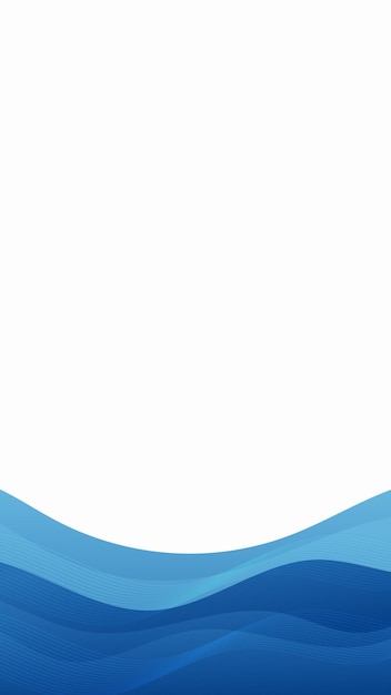 abstract orange yellow and blue wave background