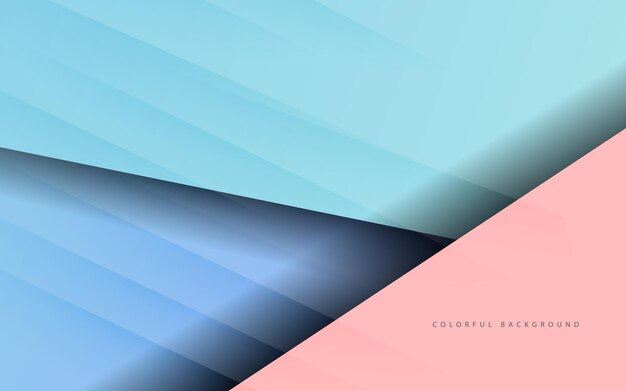 abstract overlap layer background vector