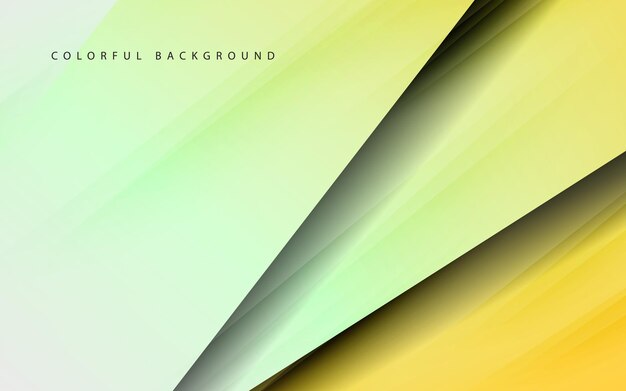 Abstract overlap papercut background vector