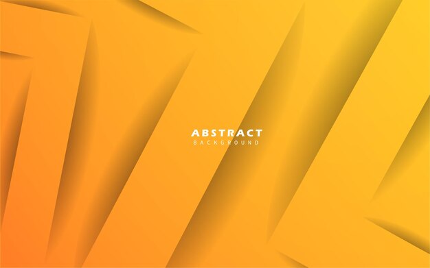 Abstract paper art yellow background