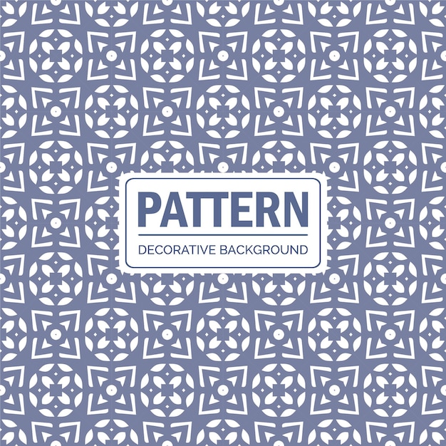 Abstract pattern design with geometric style background