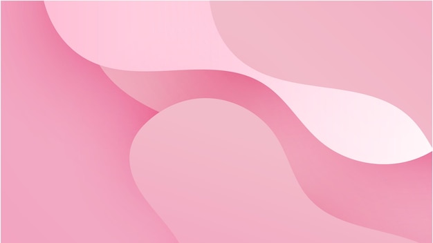 Abstract pink wave curve background