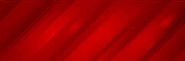 Abstract red deometric banner design background