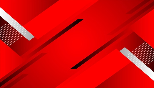 Abstract Red Geometric Background Design Vector illustration design for presentation