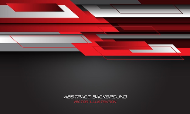 abstract red grey geometric blank space design modern futuristic background.