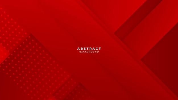 Abstract red vector background with stripes