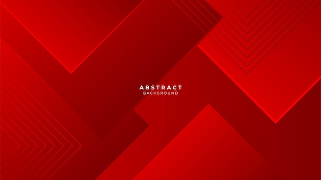 Abstract red vector background with stripes