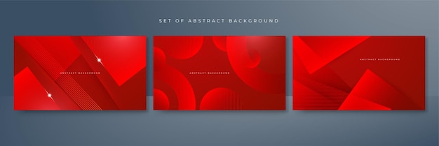 Abstract red vector background