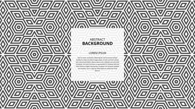 Abstract seamless geometric shape lines pattern 1