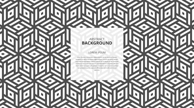 abstract seamless geometric shape lines pattern 6