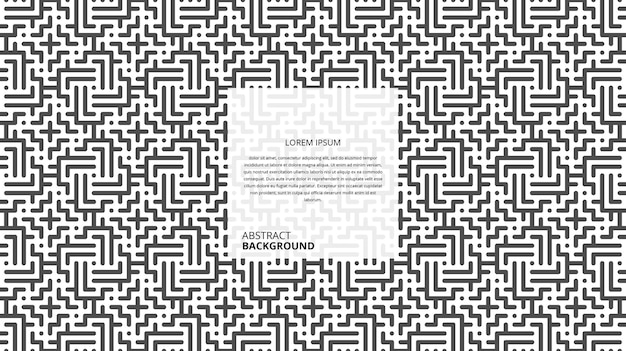 Abstract seamless geometric shape lines pattern