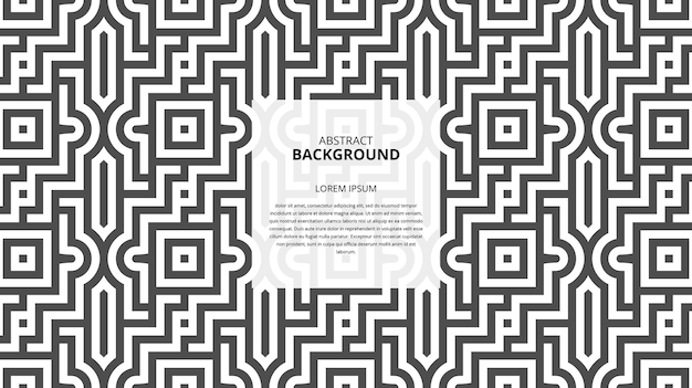 abstract seamless geometric shape lines pattern