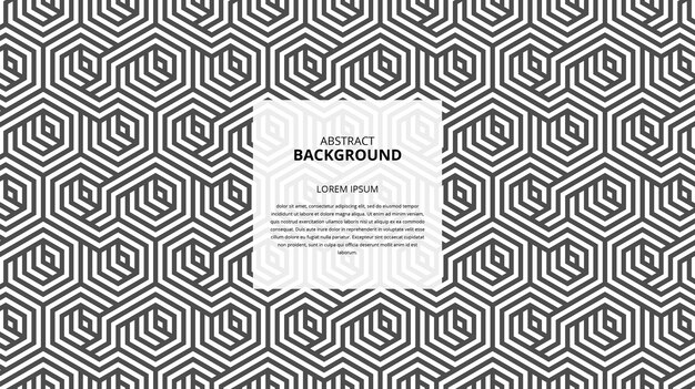 abstract seamless geometric shape lines pattern