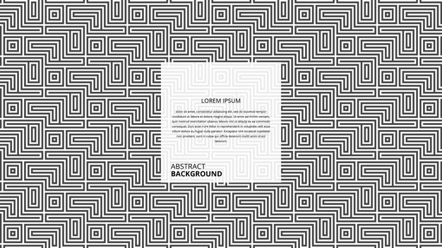 abstract seamless geometric square shape stripes pattern