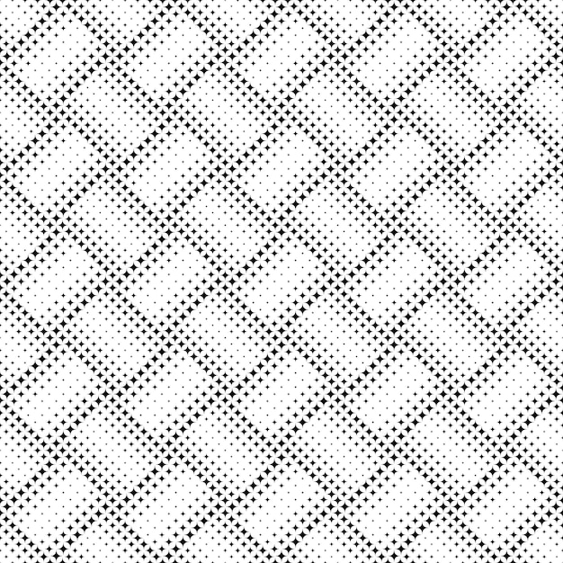 Abstract seamless monochrome star pattern background design