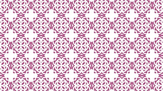 Abstract seamless pattern decorative elements