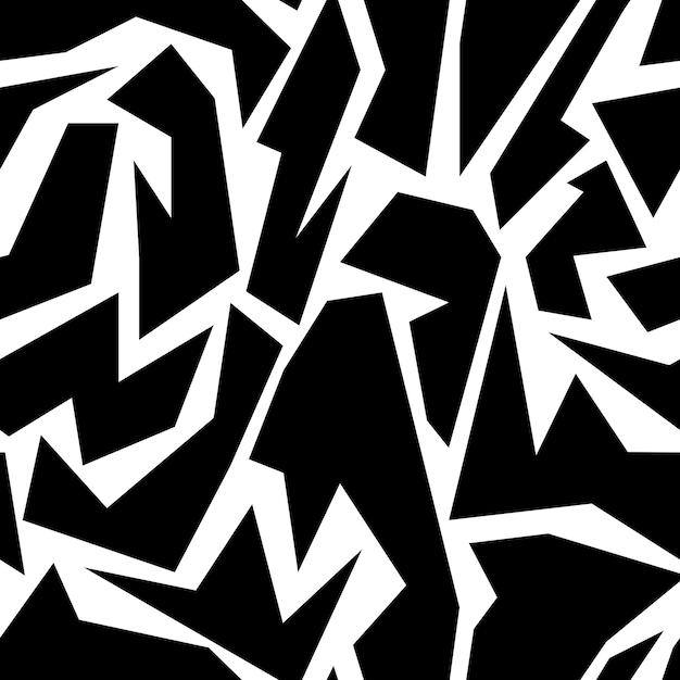 Abstract seamless pattern with shapes