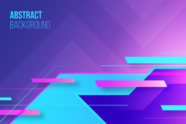 Abstract sport style motion background with different shapes