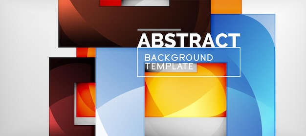 abstract squares geometric background can be used in cover design book design website background