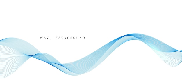 Abstract stylish color modern wave background