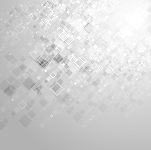 abstract tech grey geometric squares background diagonal position vector design