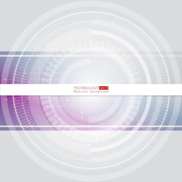 abstract technology background with various technological elements. vector illustration. eps 10.