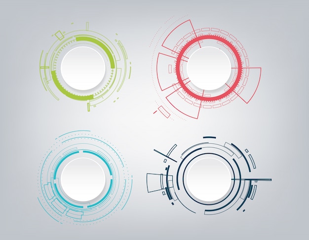 Abstract technology communication design. 