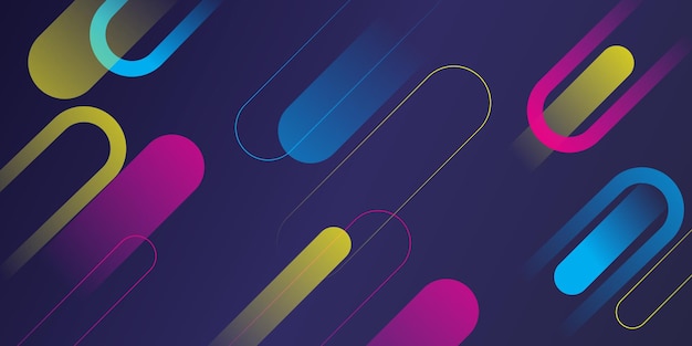 abstract technology geometric communication concept vector background