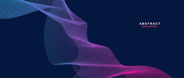 Abstract technology particles background