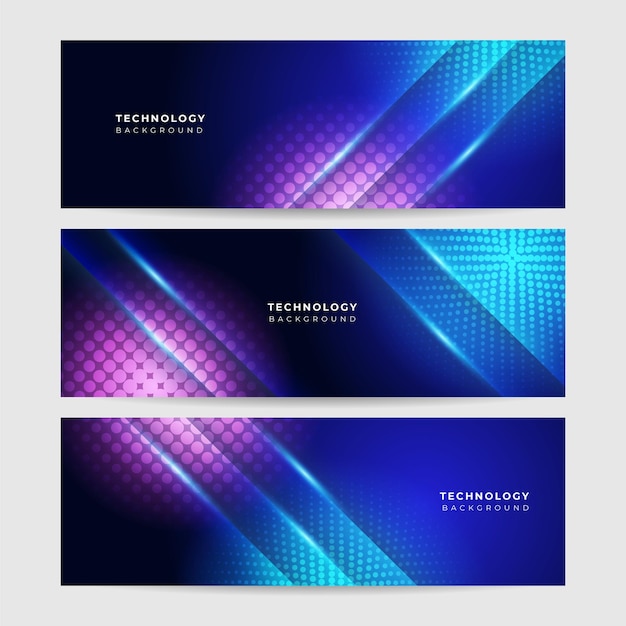 Abstract technology particles mesh network background Data technology background Connecting dots and lines on dark background Vector abstract graphic design Banner Pattern background web template