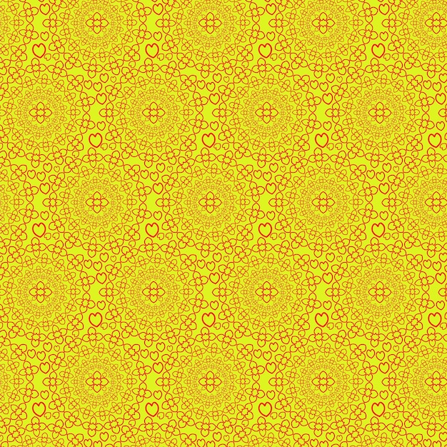 Abstract textile pattern geometric background luxury pattern floral vector texture