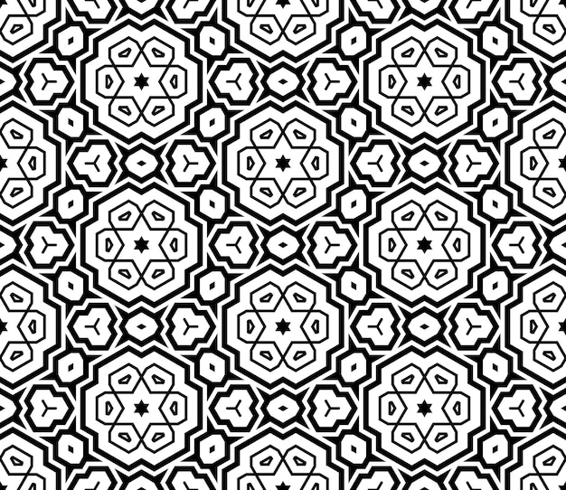 abstract thin line seamless pattern. linear ornamental geometric background. wrapping paper.