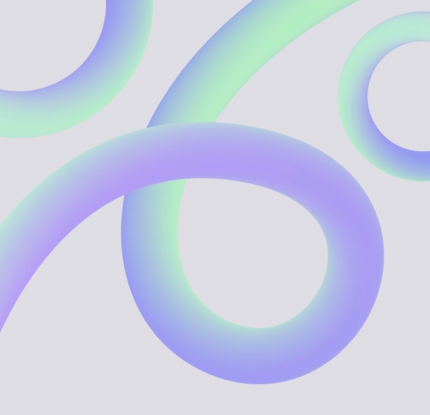abstract three-dimensional figures for a banner for the Chinese new year or to create your brandbook