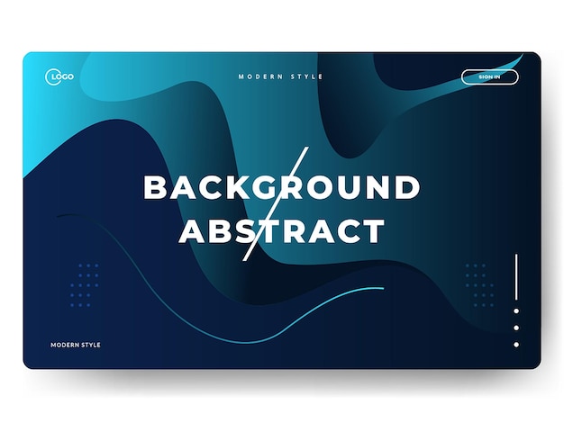 Abstract trendy gradient background vector background