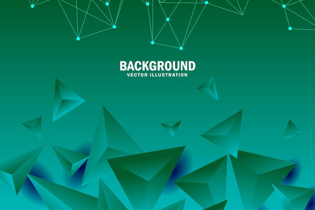 Abstract triangle background