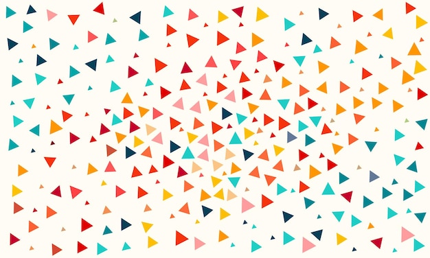 Abstract triangle Color background vector design