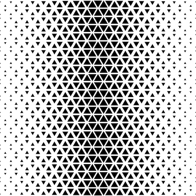 Abstract triangular background Black white geometric pattern