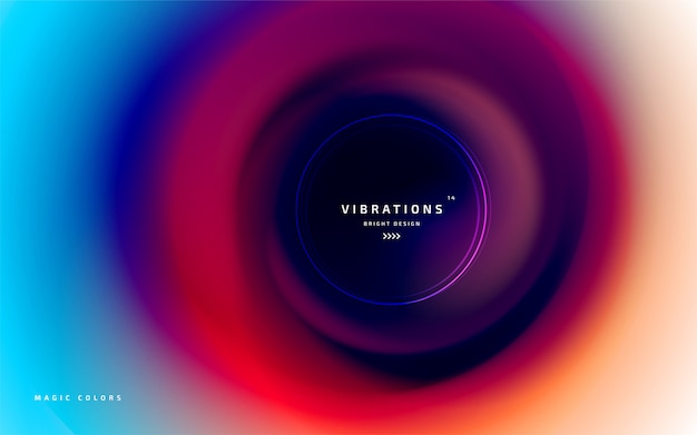 abstract twisted background with liquid gradient