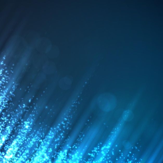Abstract vector background of glowing rays, rays and glare