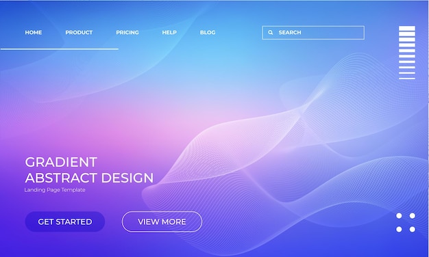 Abstract Vector Gradient Blurred Purple Background Design