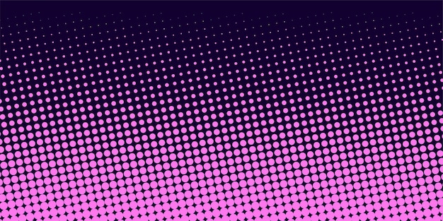 Abstract vector halftone background Pattern design elements with pink gradient